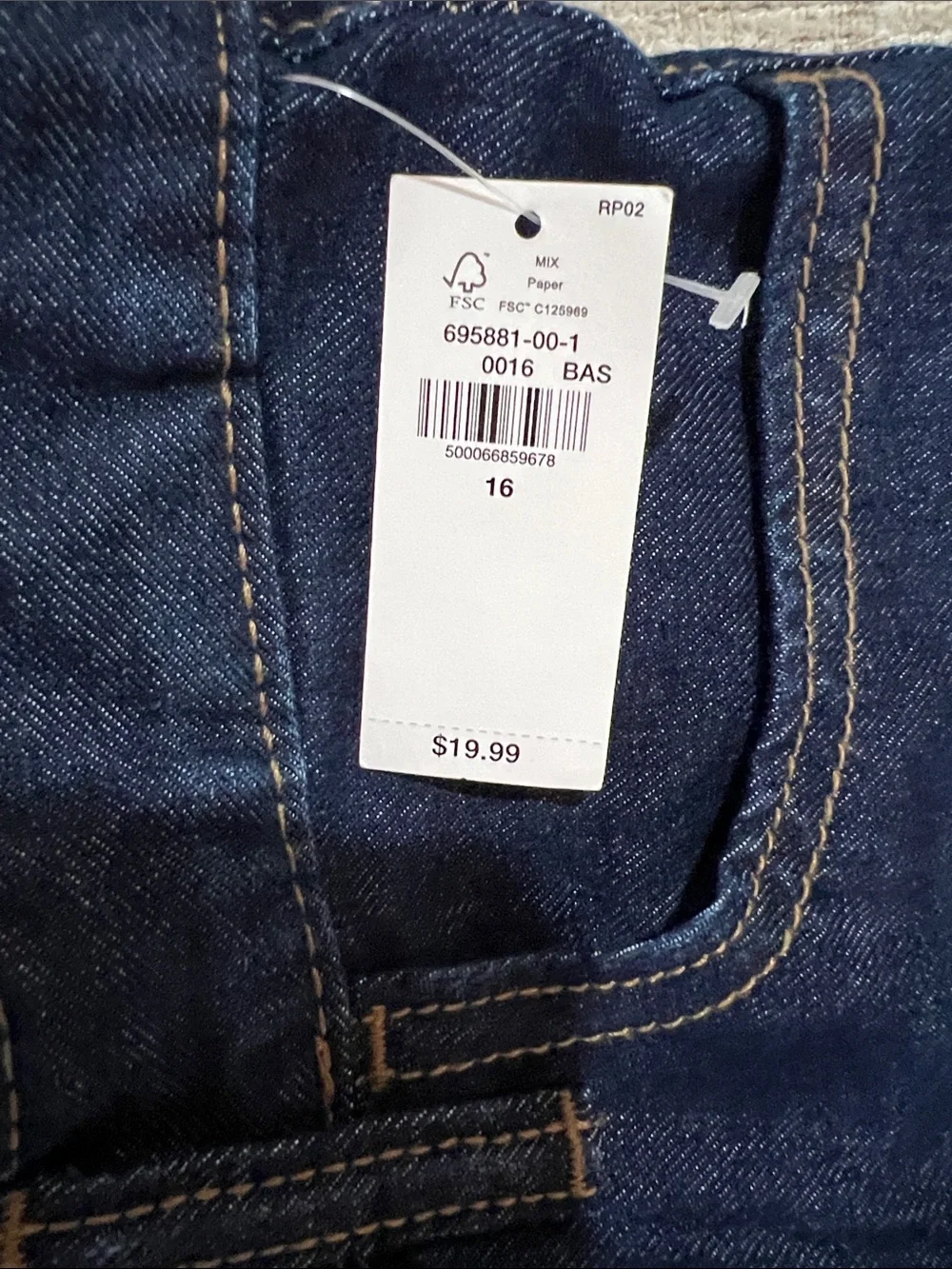 The Children's Place Jeans Trio - Light Blue, Dark Blue, Indigo Blue